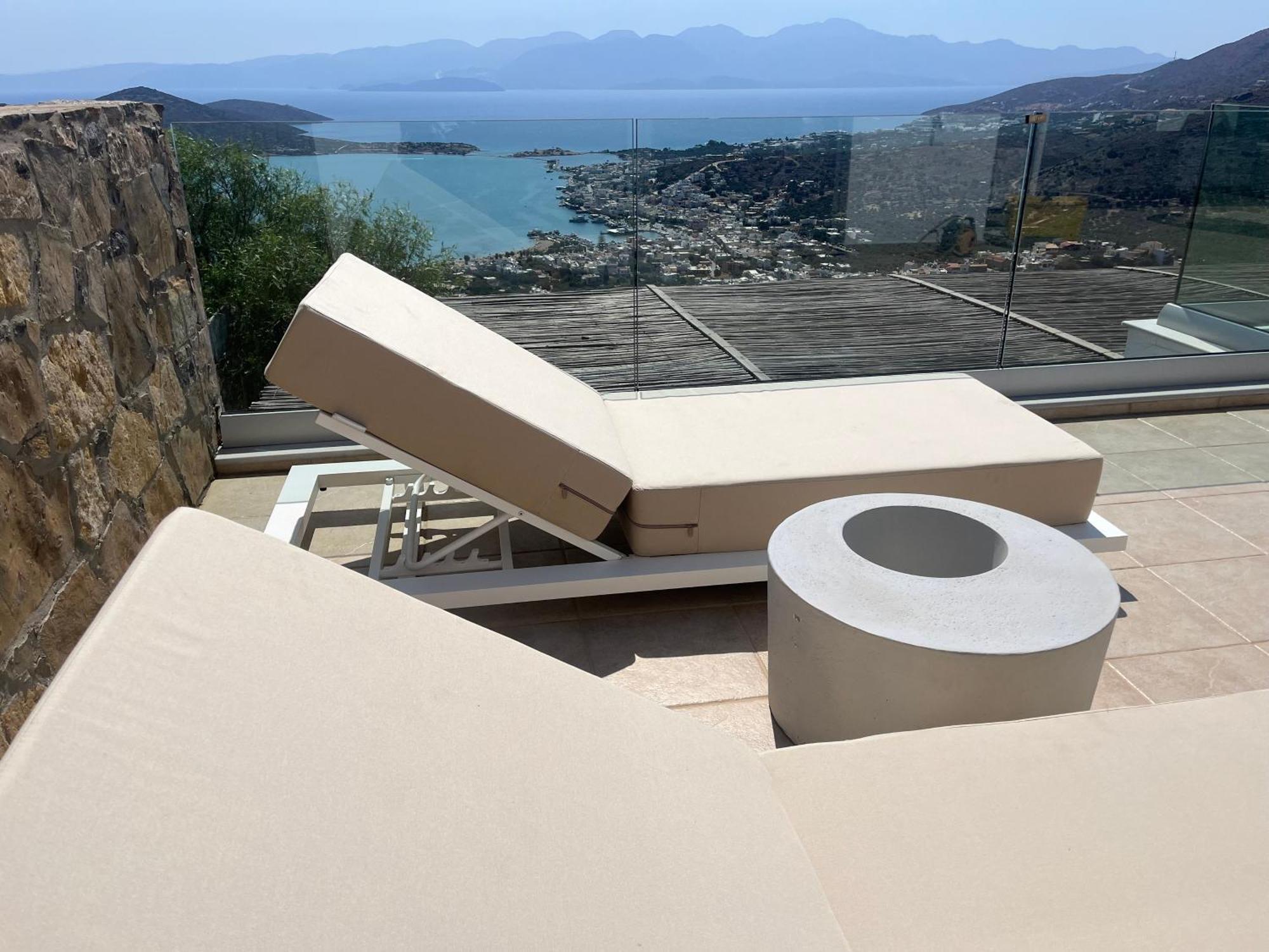 Villa Estee, Luxury Villa With Private Infinity Pool And Jacuzzi Elounda Екстериор снимка