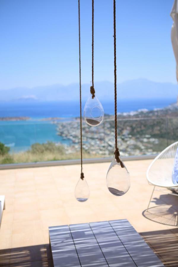 Villa Estee, Luxury Villa With Private Infinity Pool And Jacuzzi Elounda Екстериор снимка